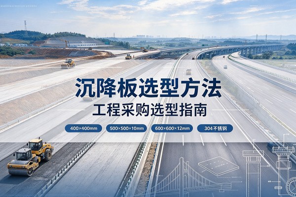 西充沉降板选择方法