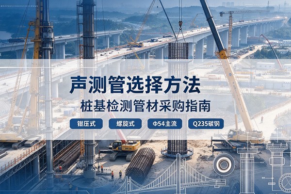 西充声测管选型标准