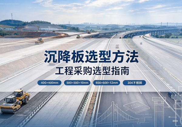 西充沉降板选择方法