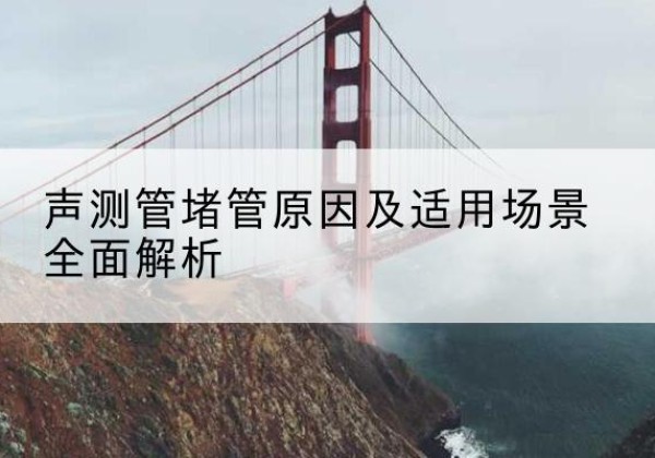 西充声测管堵管的主要原因有哪些？-声测管堵管原因及适用场景全面解析